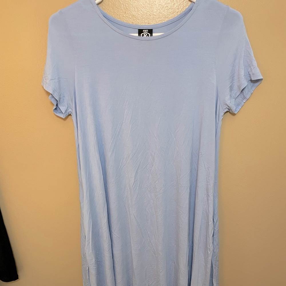 Agnes & Dora plain T-shirt dress